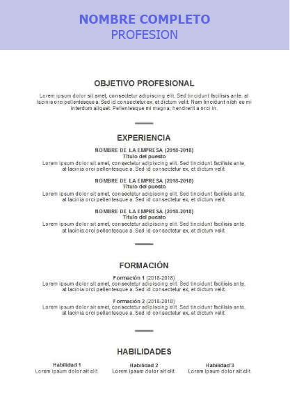 plantilla currículum disc jockey